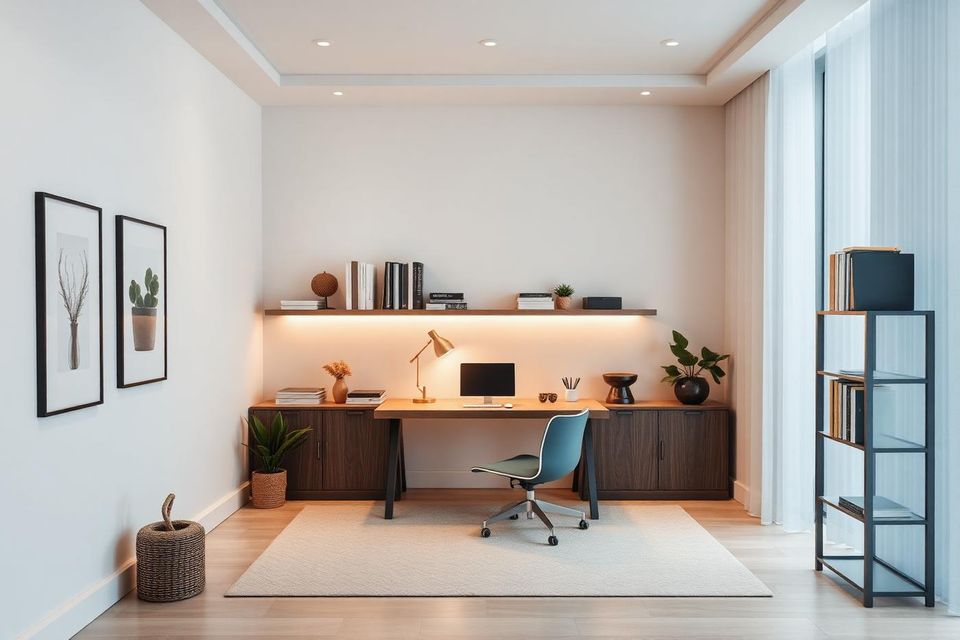 A home office with dependable video calls